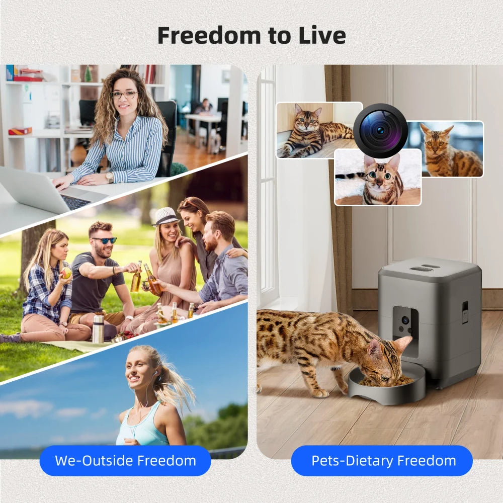 PawLink Wi-Fi Automatic Pet Feeder